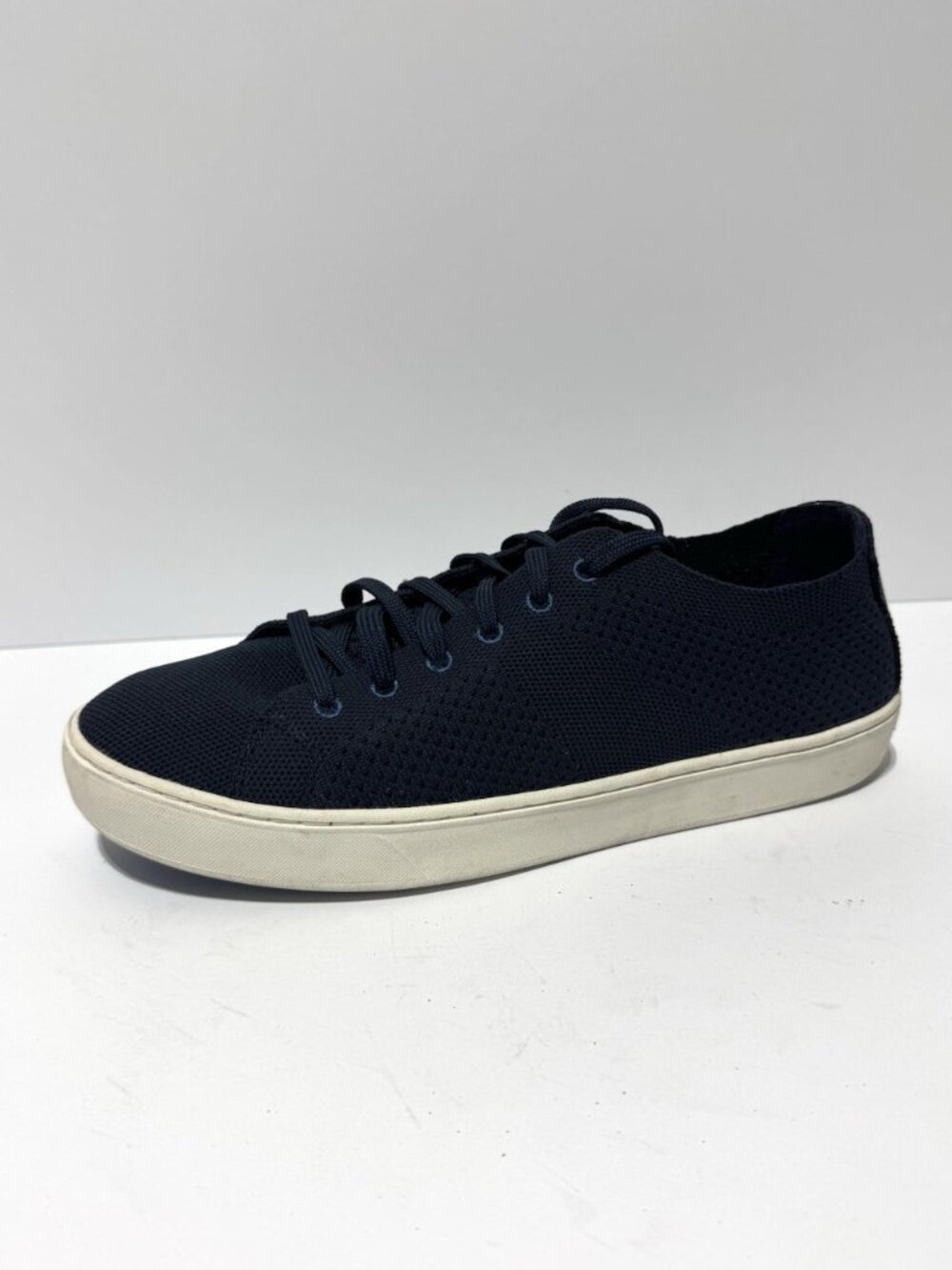 LL Bean Womens Eco Bay Knit Sneakers Navy Size 11 M